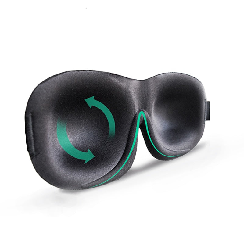 Lucid™ 3D Memory Foam Silk Sleeping Mask